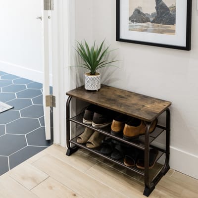 The best places to put your shoe rack