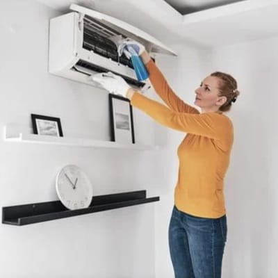 The best way to clean your air con yourself and recommend the tools
