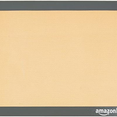 Amazon Basics Silicone, Non-Stick, Food Safe Baking Mat - Pack of 2